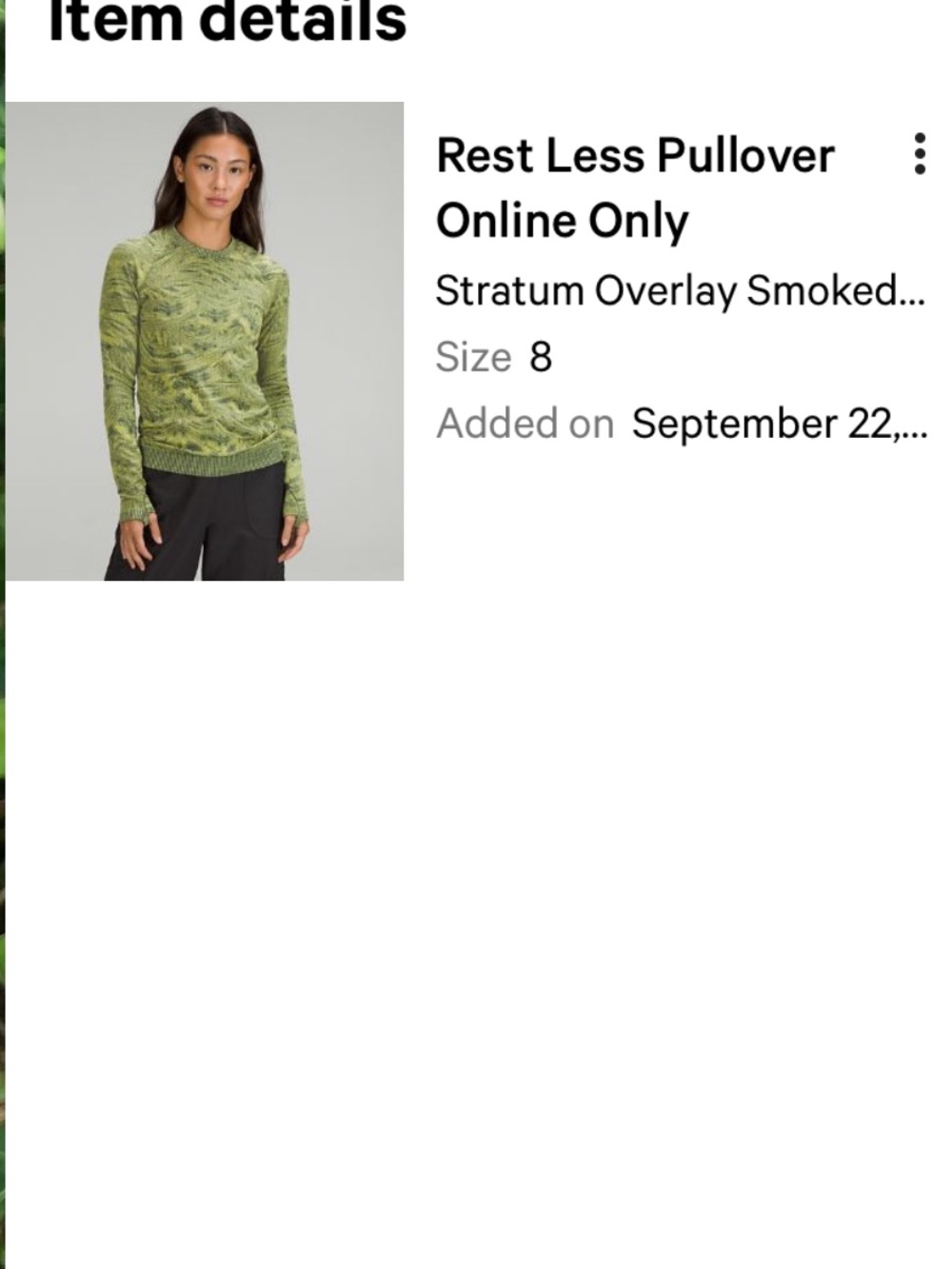 Lululemon Rest Less Pullover - Picture 3 of 14